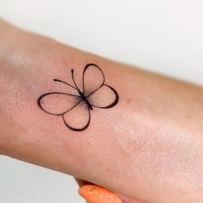tatuagem de borboleta 227