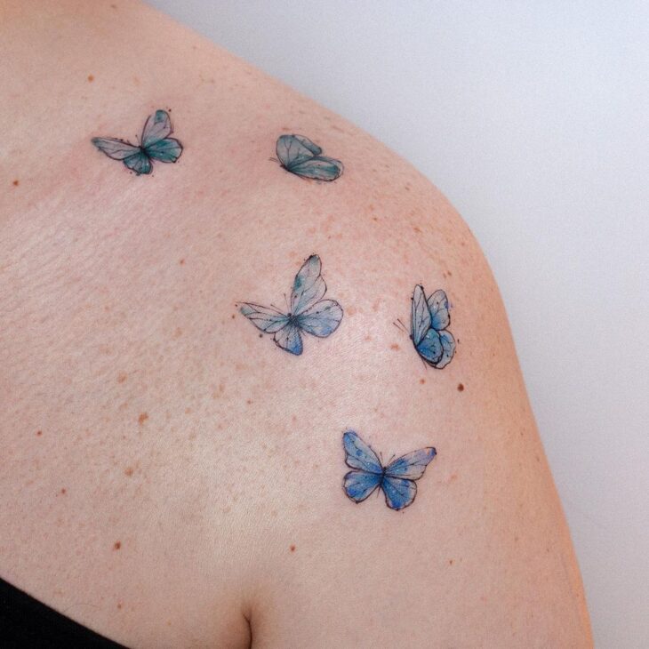 tatuagem de borboleta 326