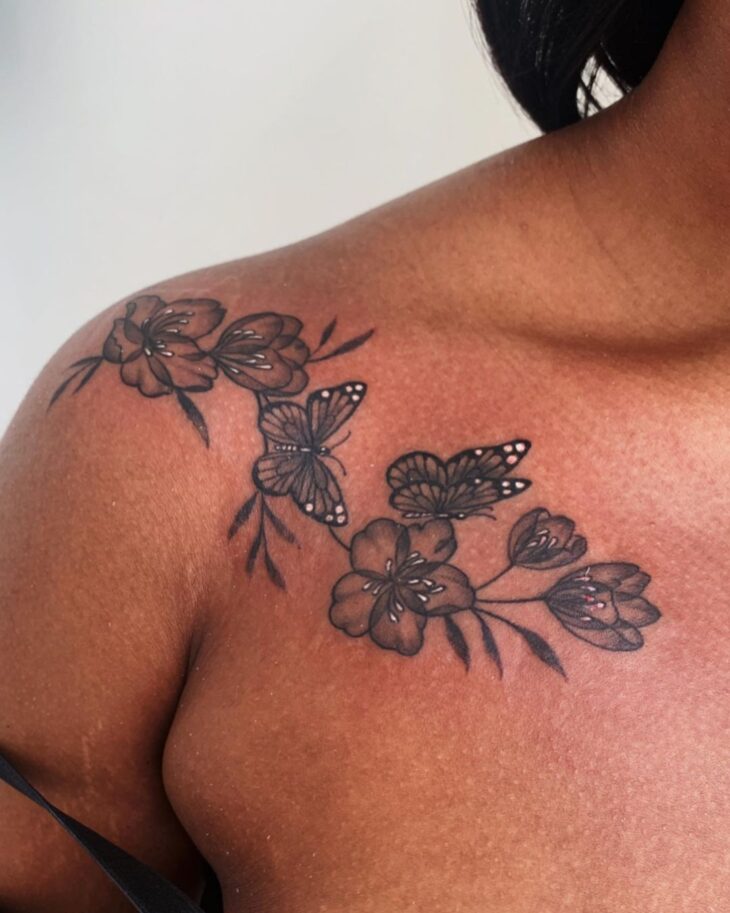 tatuagem de borboleta 132