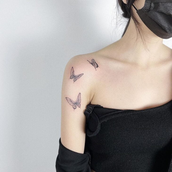 tatuagem de borboleta 329