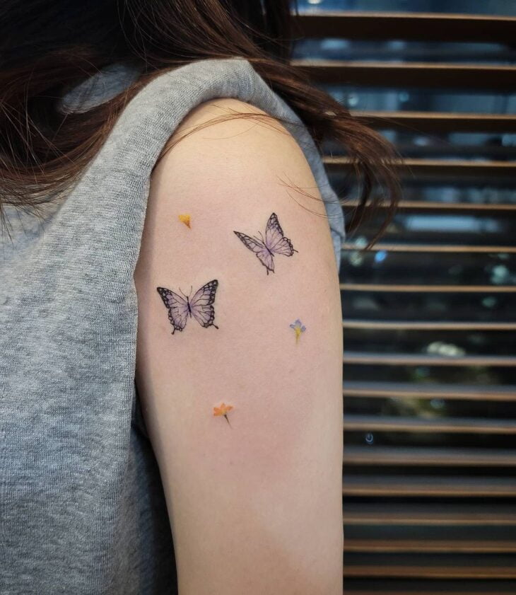 tatuagem de borboleta 330
