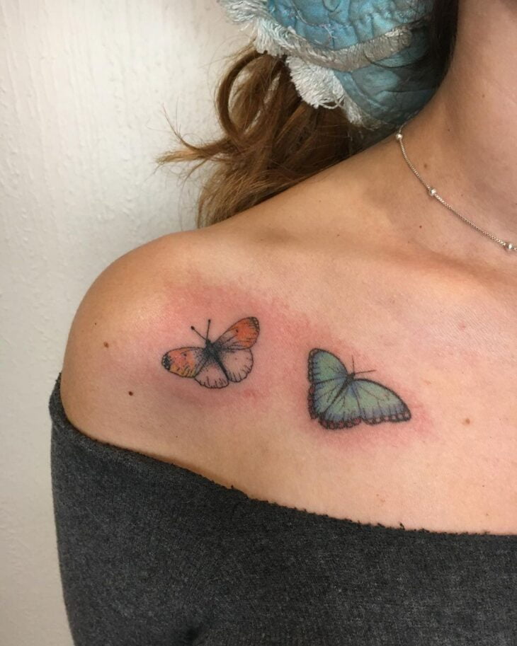tatuagem de borboleta 333