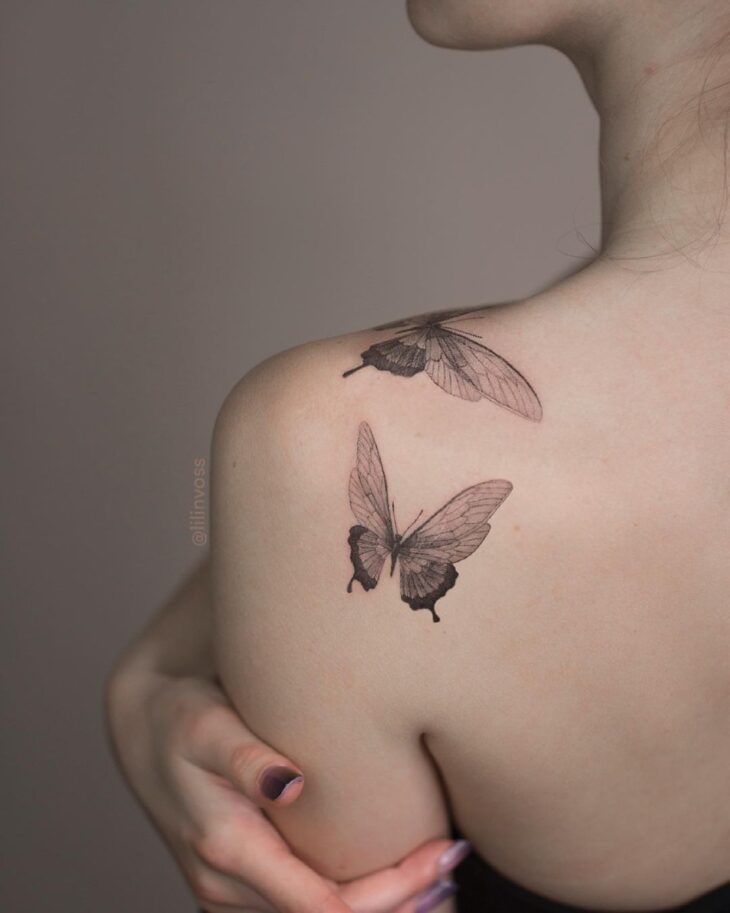 tatuagem de borboleta 334