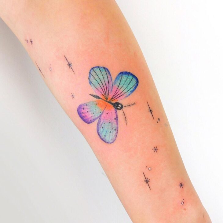 tatuagem de borboleta 341