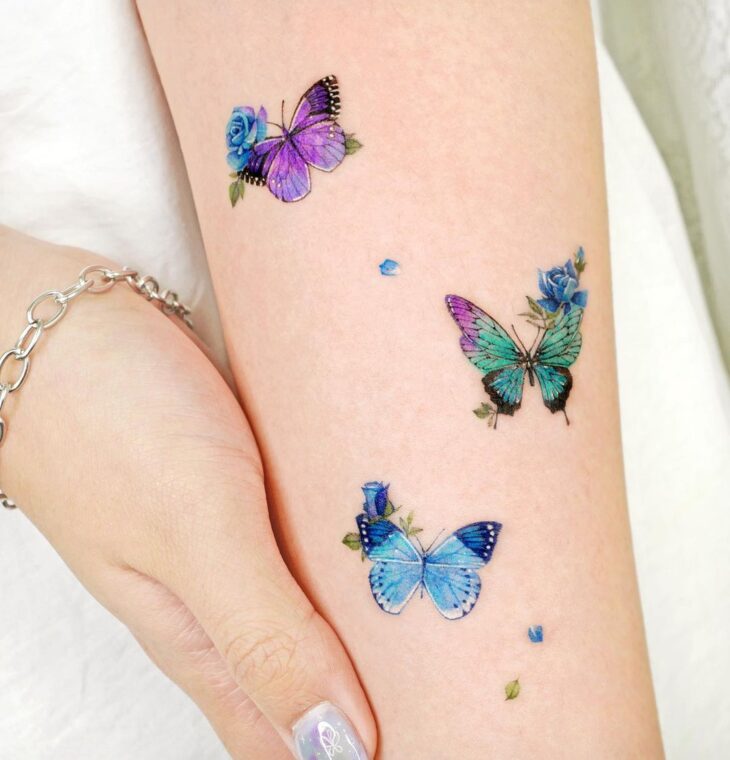 tatuagem de borboleta 133