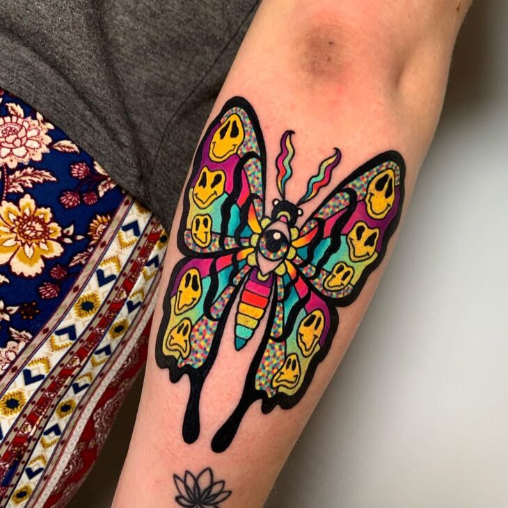 tatuagem de borboleta 347