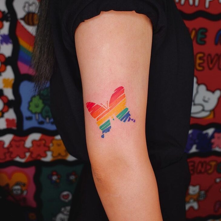 tatuagem de borboleta 351