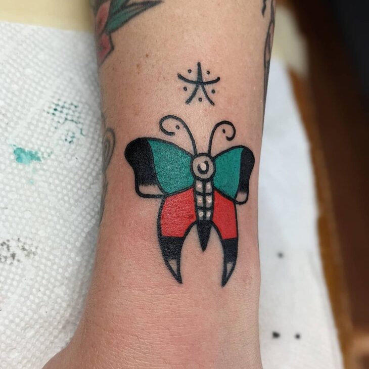 tatuagem de borboleta 353