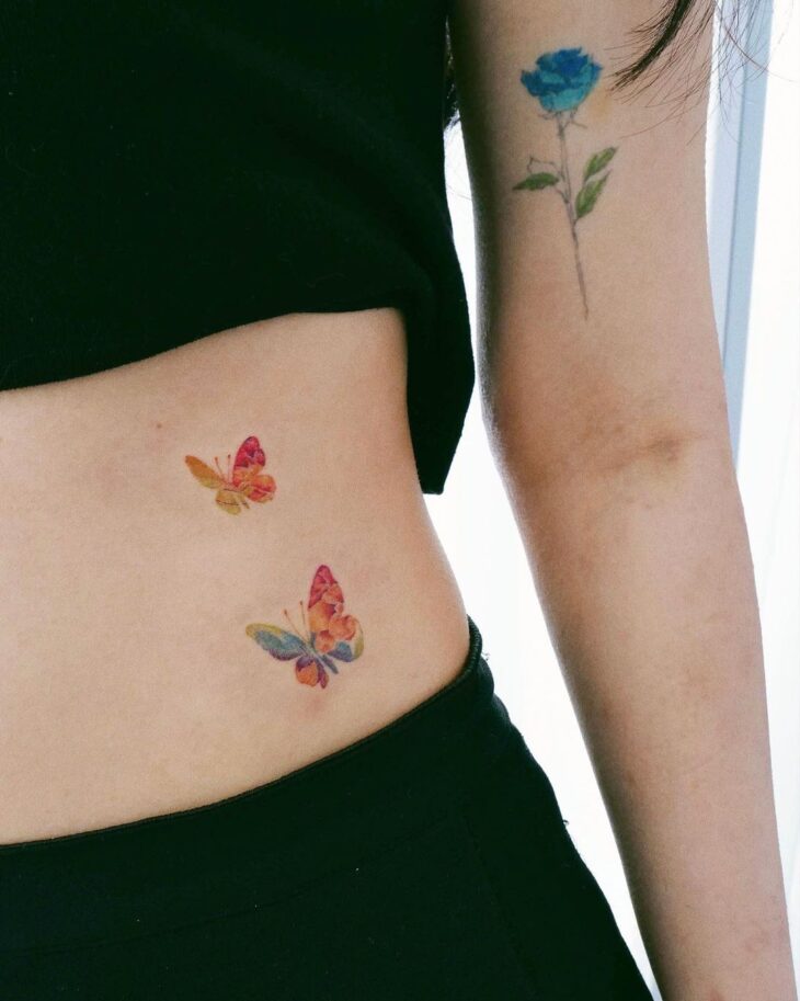 tatuagem de borboleta 358