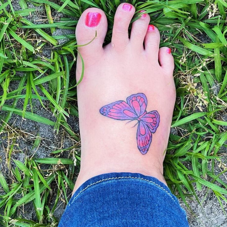 tatuagem de borboleta 360