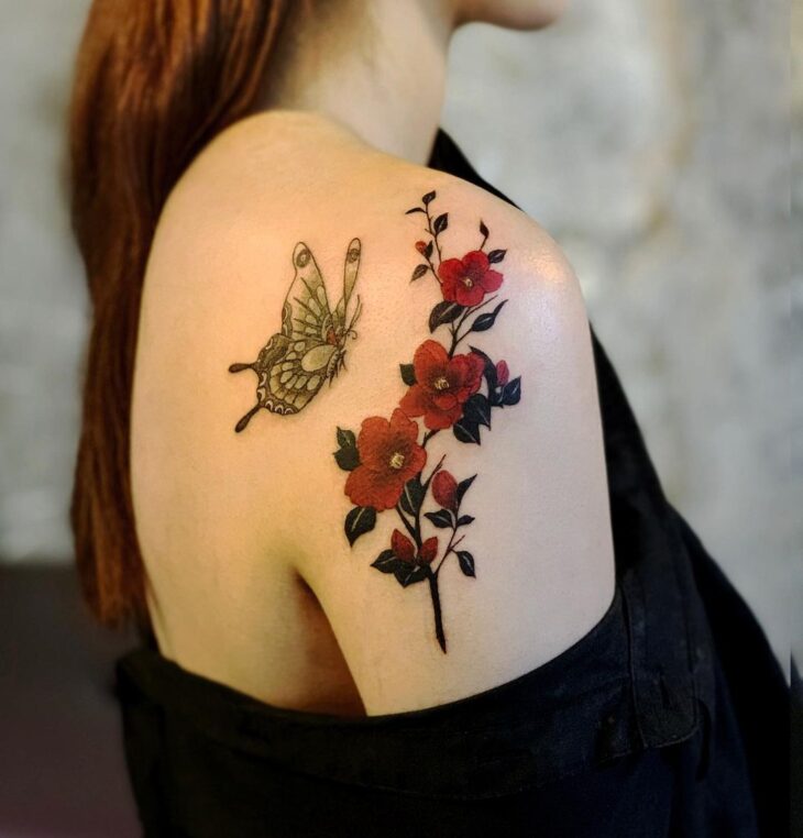 tatuagem de borboleta 367