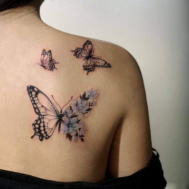 tatuagem de borboleta 368