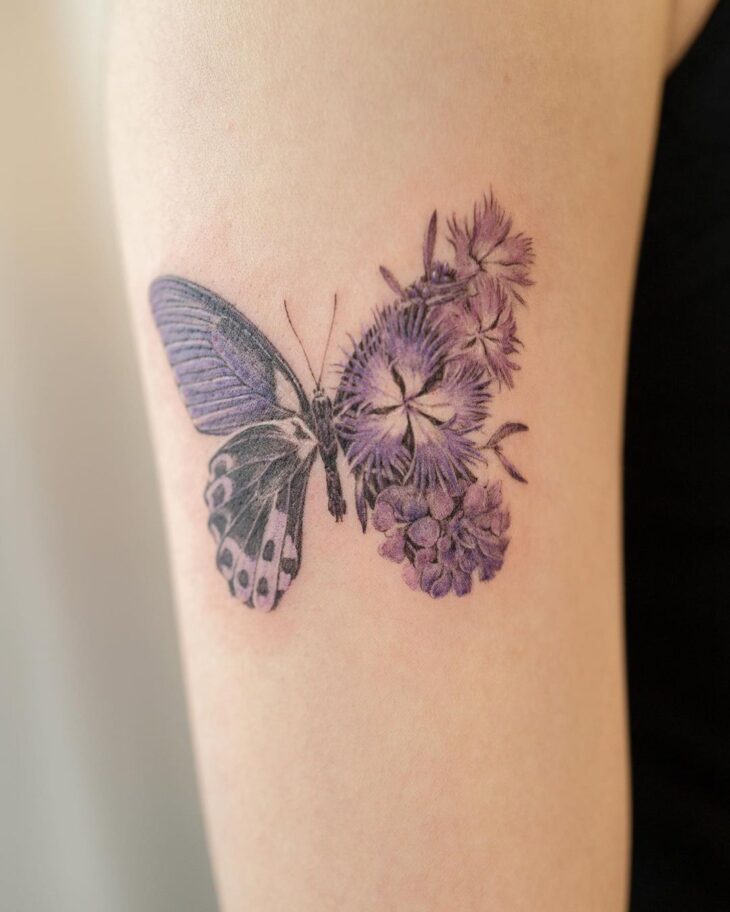 tatuagem de borboleta 376