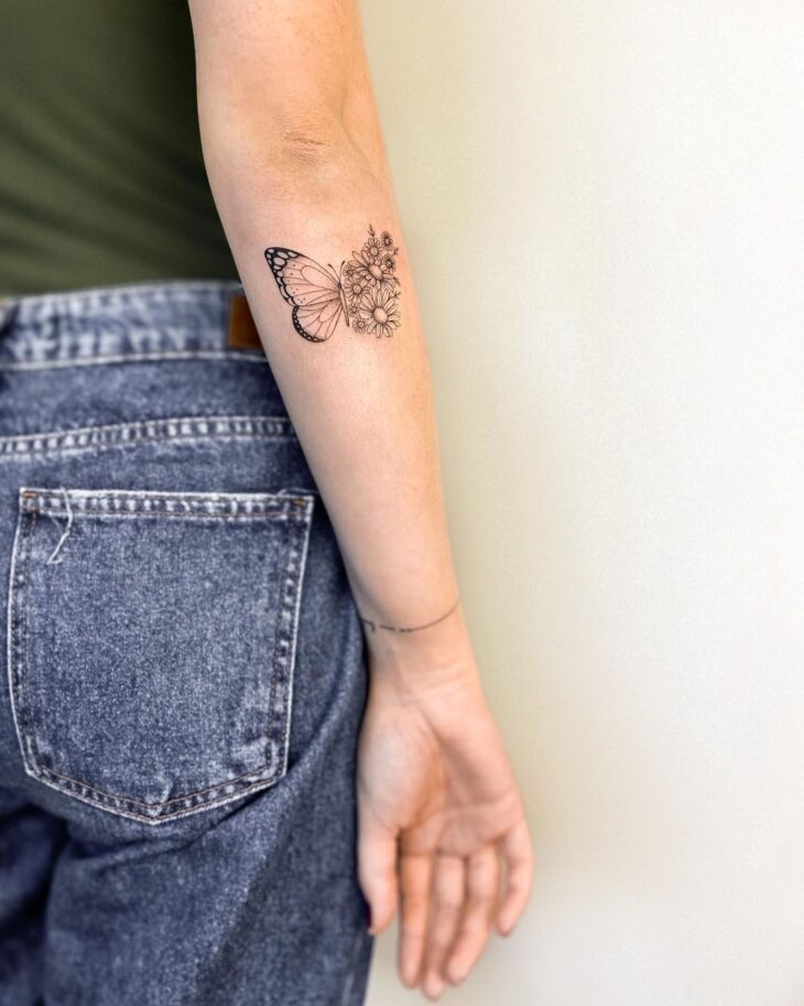 tatuagem de borboleta 379