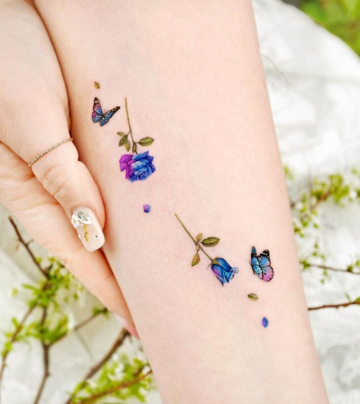 tatuagem de borboleta 381