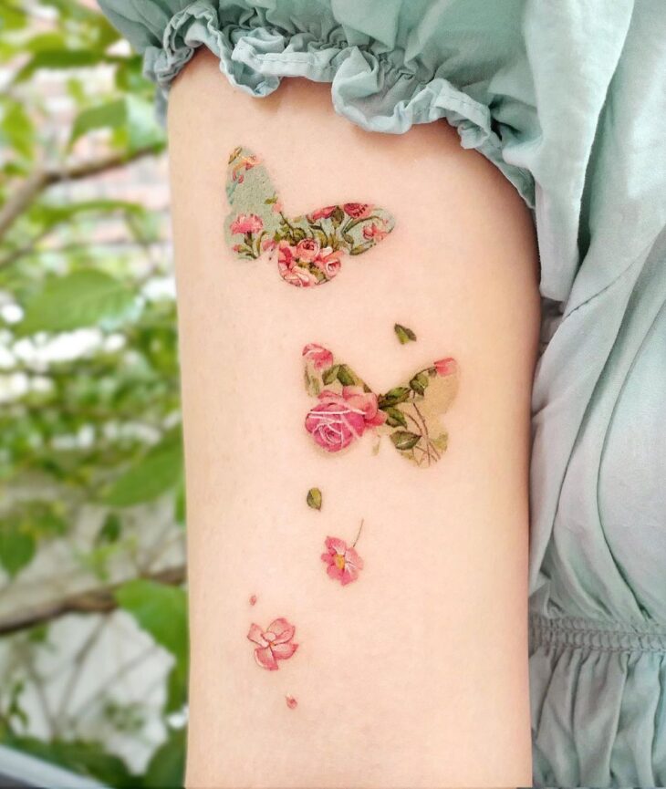 tatuagem de borboleta 384