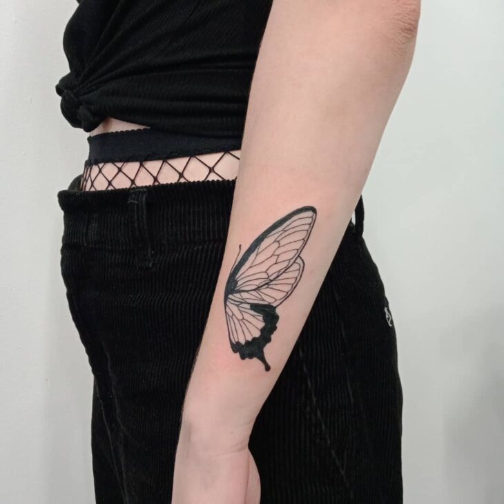 tatuagem de borboleta 233