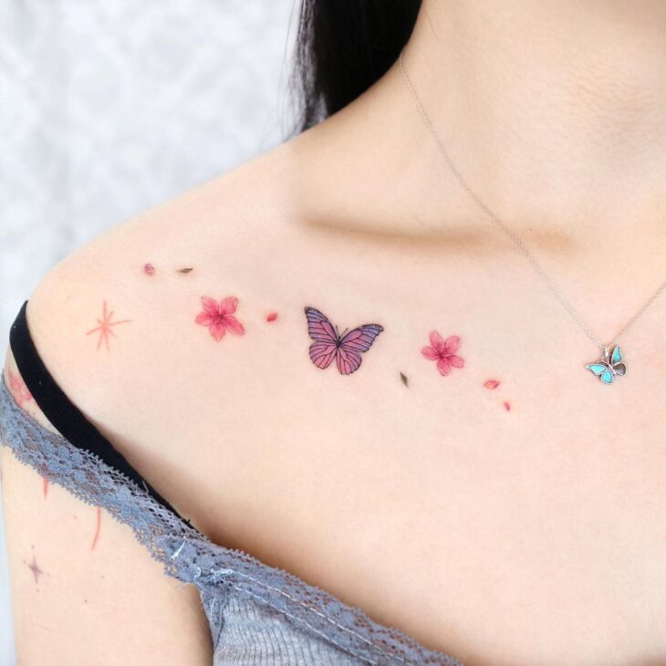 tatuagem de borboleta 173