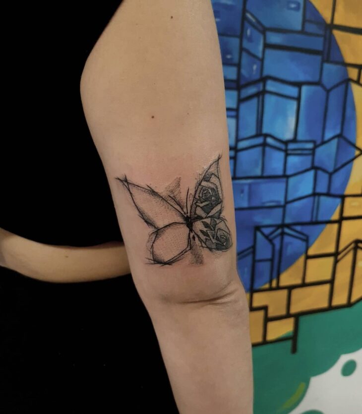tatuagem de borboleta 389