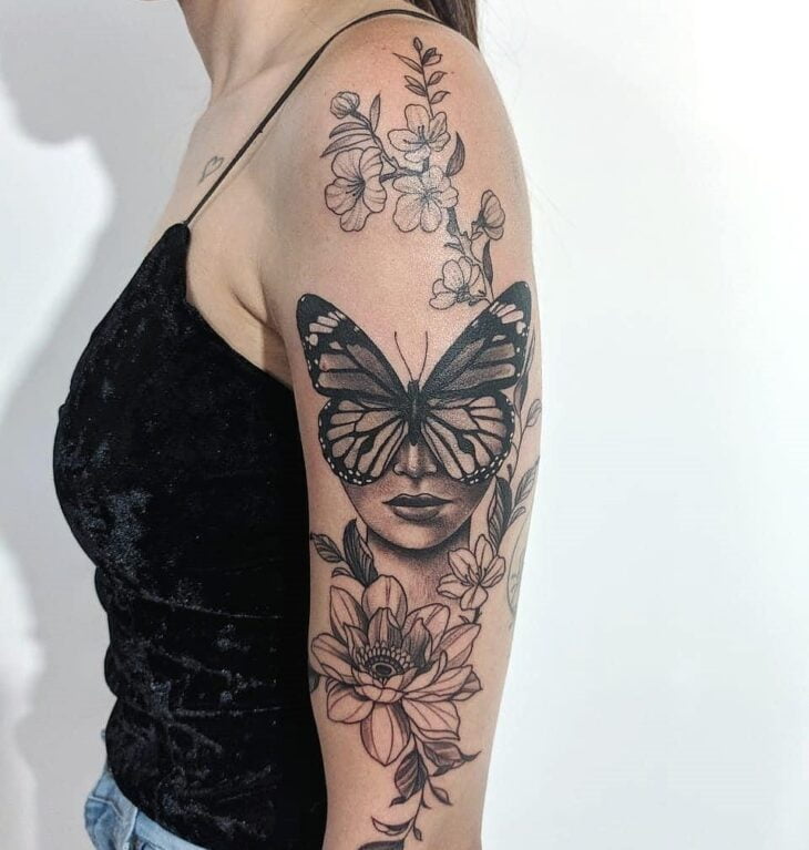 tatuagem de borboleta 392