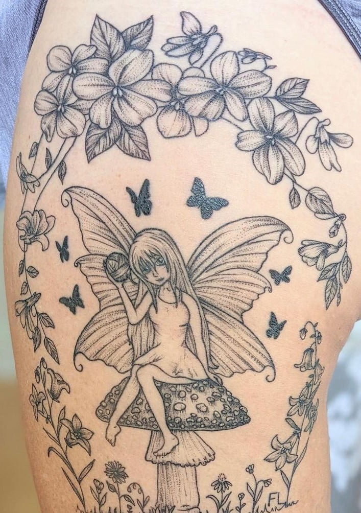 tatuagem de borboleta 404