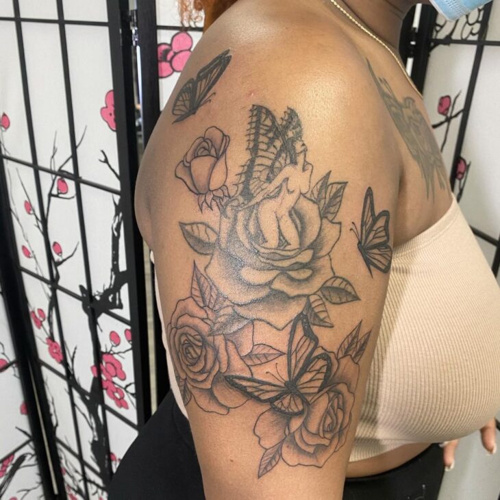 tatuagem de borboleta 420