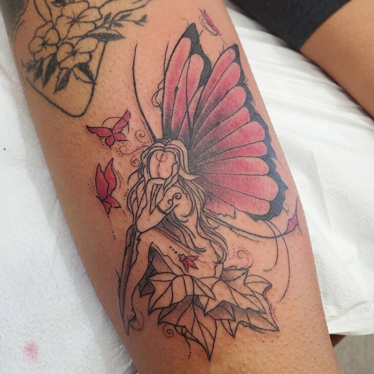 tatuagem de borboleta 212