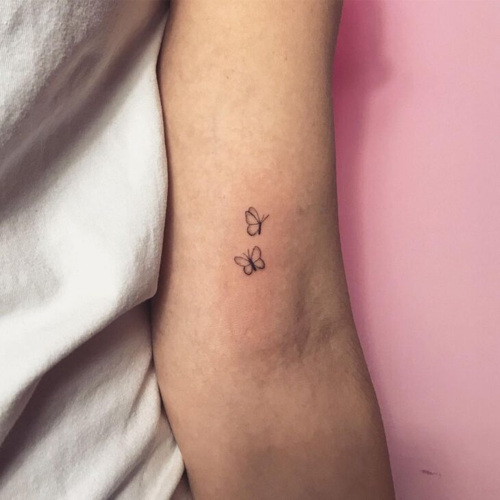 tatuagem de borboleta 254