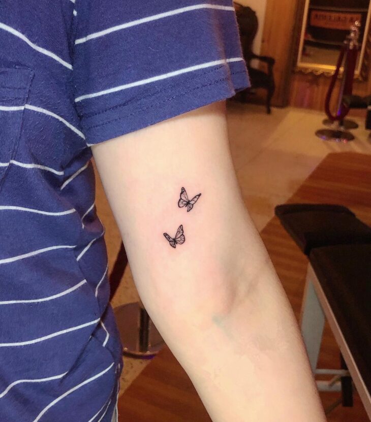 tatuagem de borboleta 259