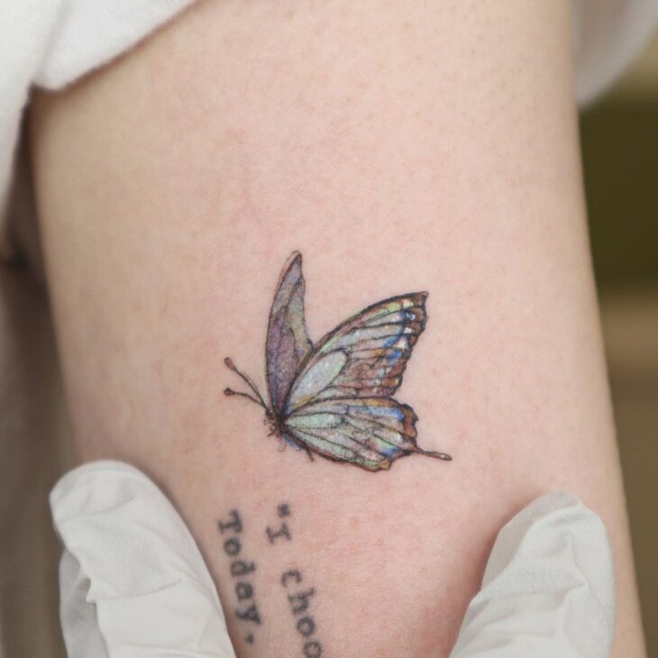 tatuagem de borboleta 124