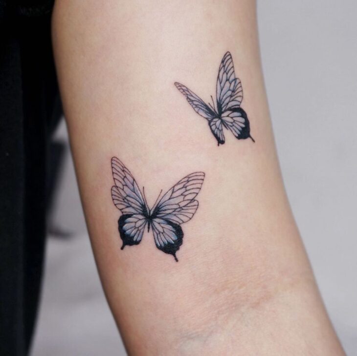 tatuagem de borboleta 278