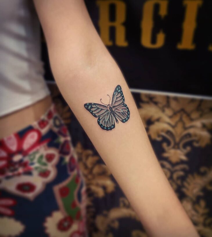 tatuagem de borboleta 282