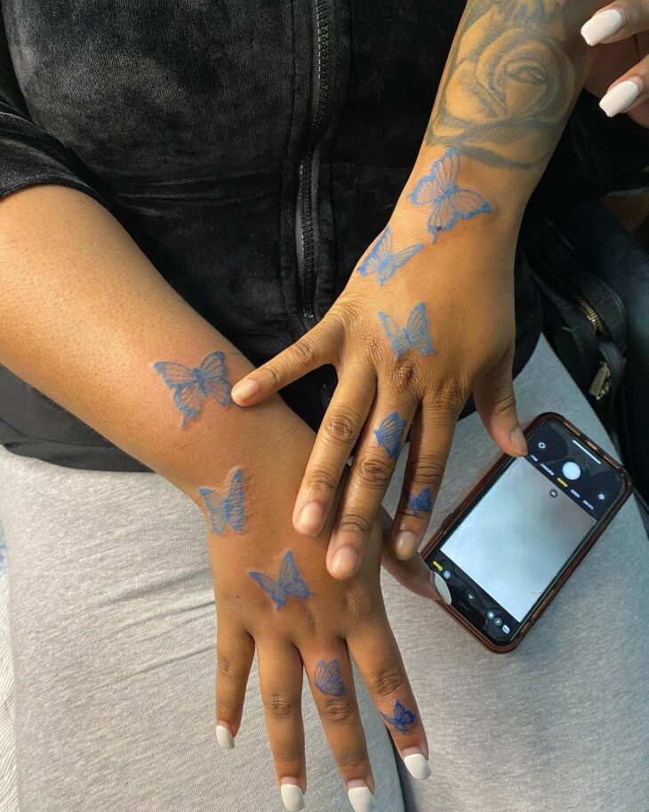 tatuagem de borboleta 299