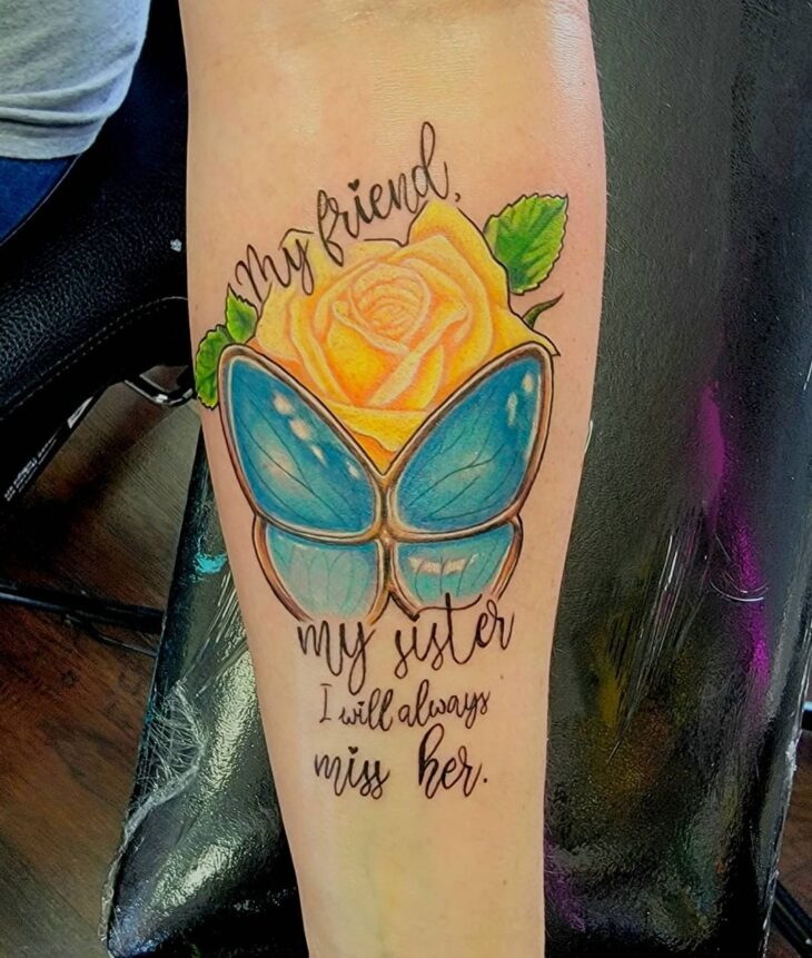 tatuagem de borboleta 303