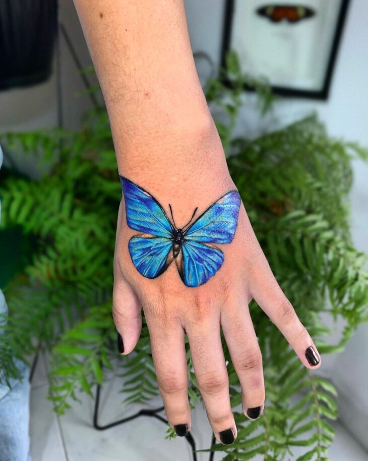 tatuagem de borboleta 306