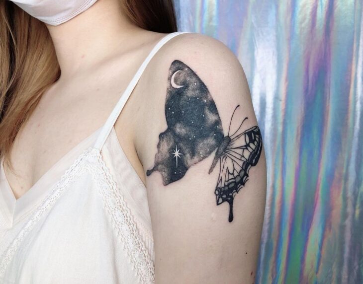 tatuagem de borboleta 90