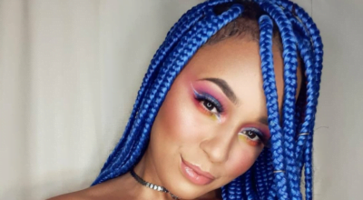 35 fotos de box braids azul e como fazer para ter tranças maravilhosas