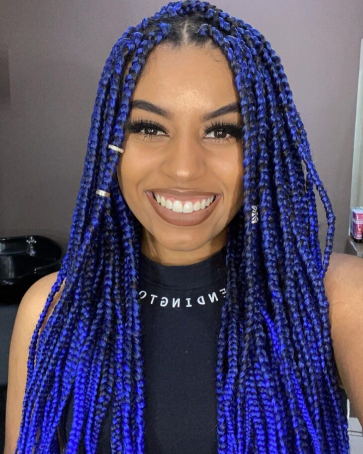 box braids azul 62