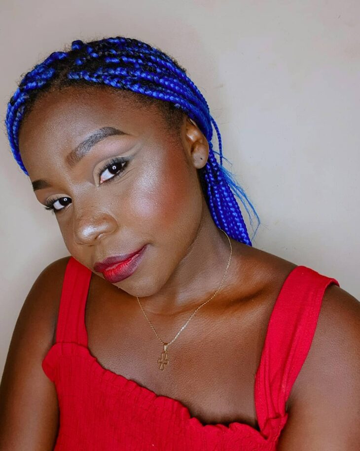 box braids azul 73