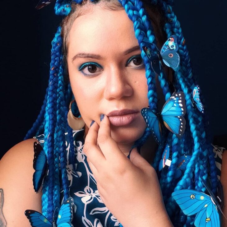 box braids azul 76