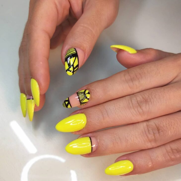 esmalte amarelo 90