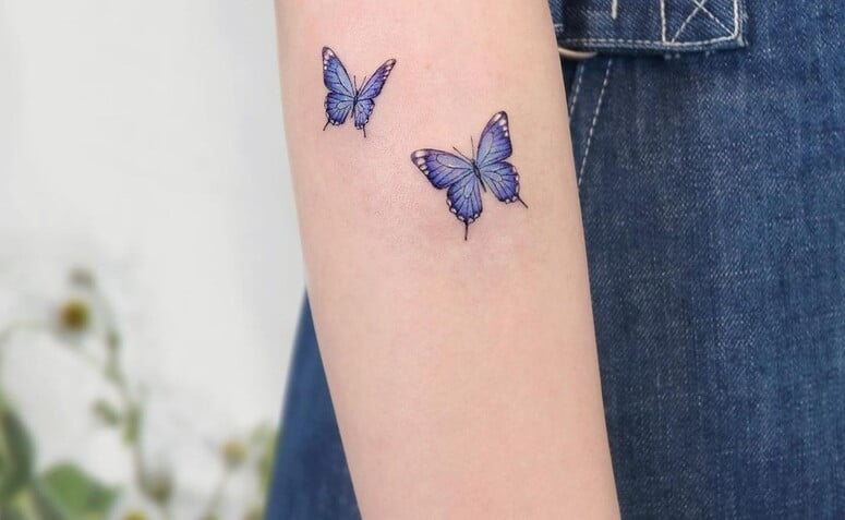 Tatuagem de borboleta: significado + 50 ideias de tattoos para se