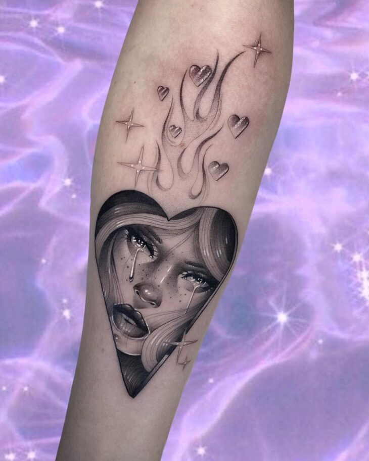 tatuagem de coração 15