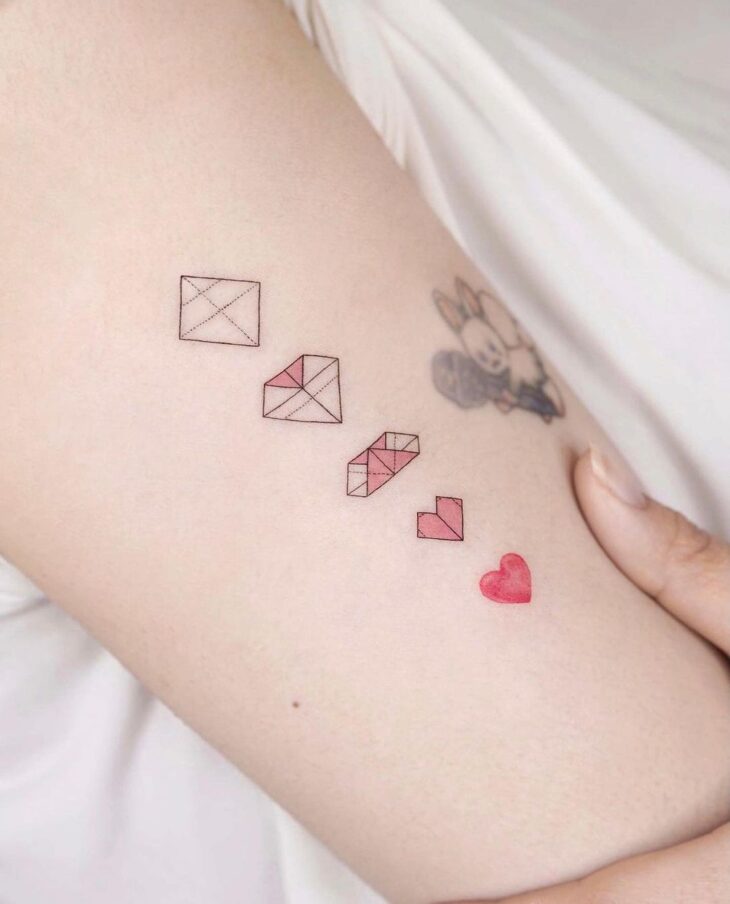 tatuagem de coração 121