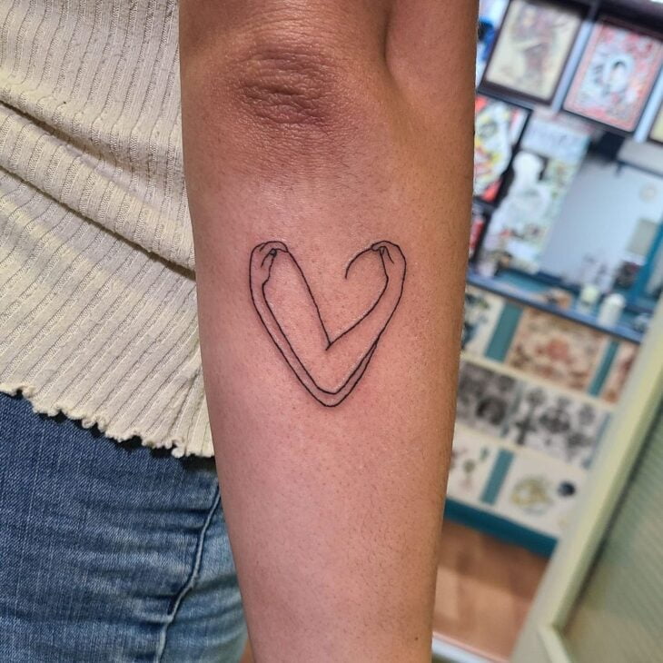 tatuagem de coração 49