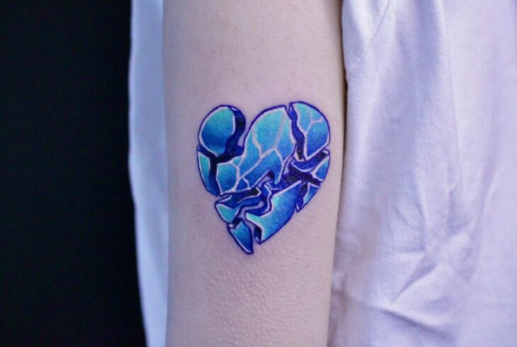 tatuagem de coração 55