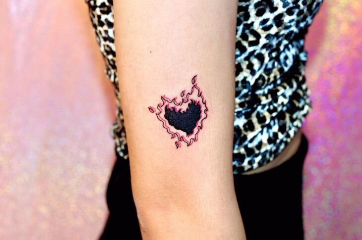 tatuagem de coração 60