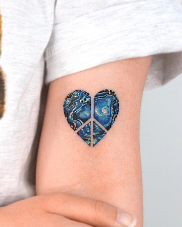 tatuagem de coração 74