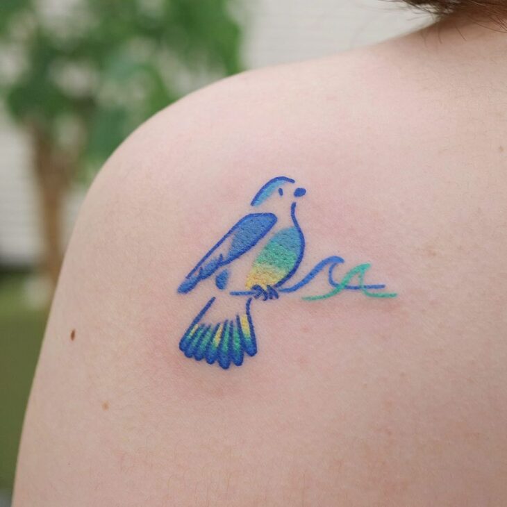 Tatuagem de pássaros 1