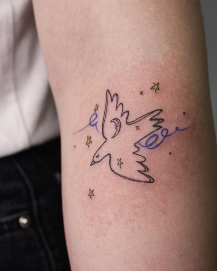 Tatuagem de pássaros 26